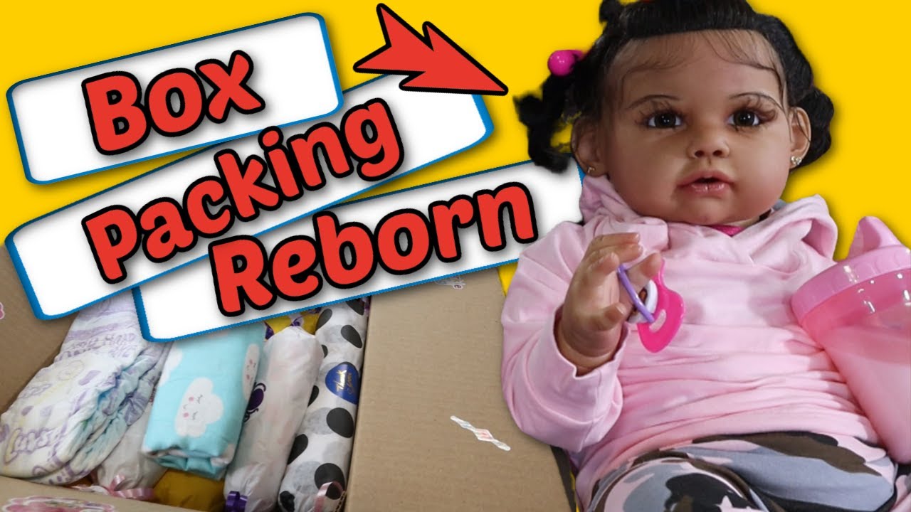 How I pack a box opening for reborn baby doll