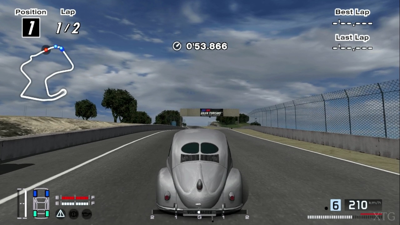 [#687] Gran Turismo 4 - Volkswagen Beetle 1100 Standard (Type-11) '49 Hybrid PS2 Gameplay HD