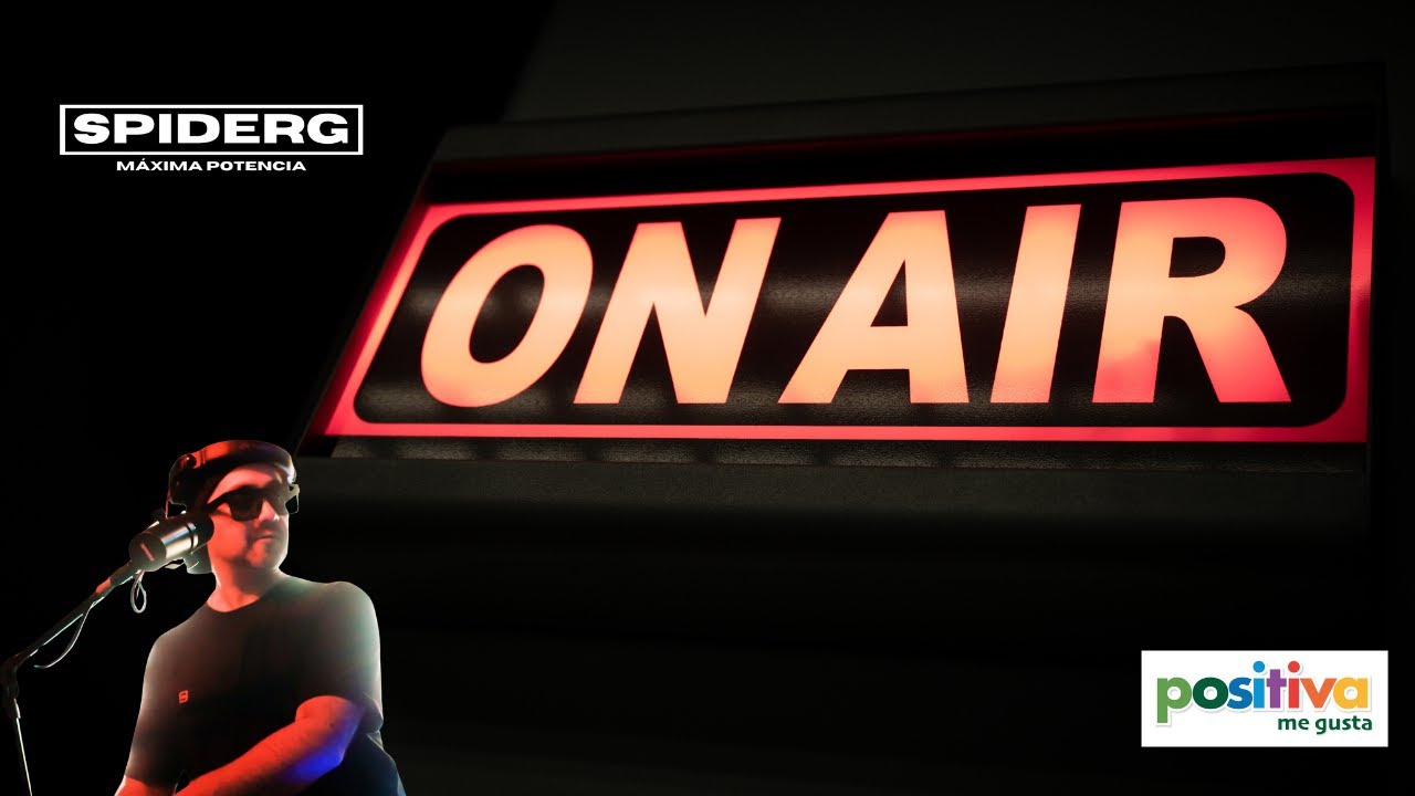 SPIDERG EN VIVO - POSITIVA FM - YOUTUBE & TIKTOK