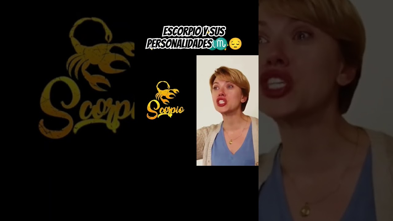 Escorpio y sus personalidades #escorpio #personalidad #oscuro #diferente #signoszodiacales