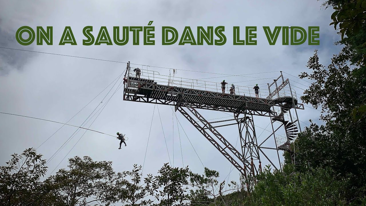 MONTEVERDE au COSTA RICA - Tyrolienne pour découvrir la Canopée et surtout un SAUT dans le VIDE