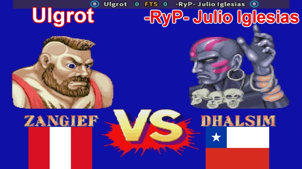 Street Fighter II': Champion Edition - Ulgrot vs -RyP- Julio Iglesias FT5
