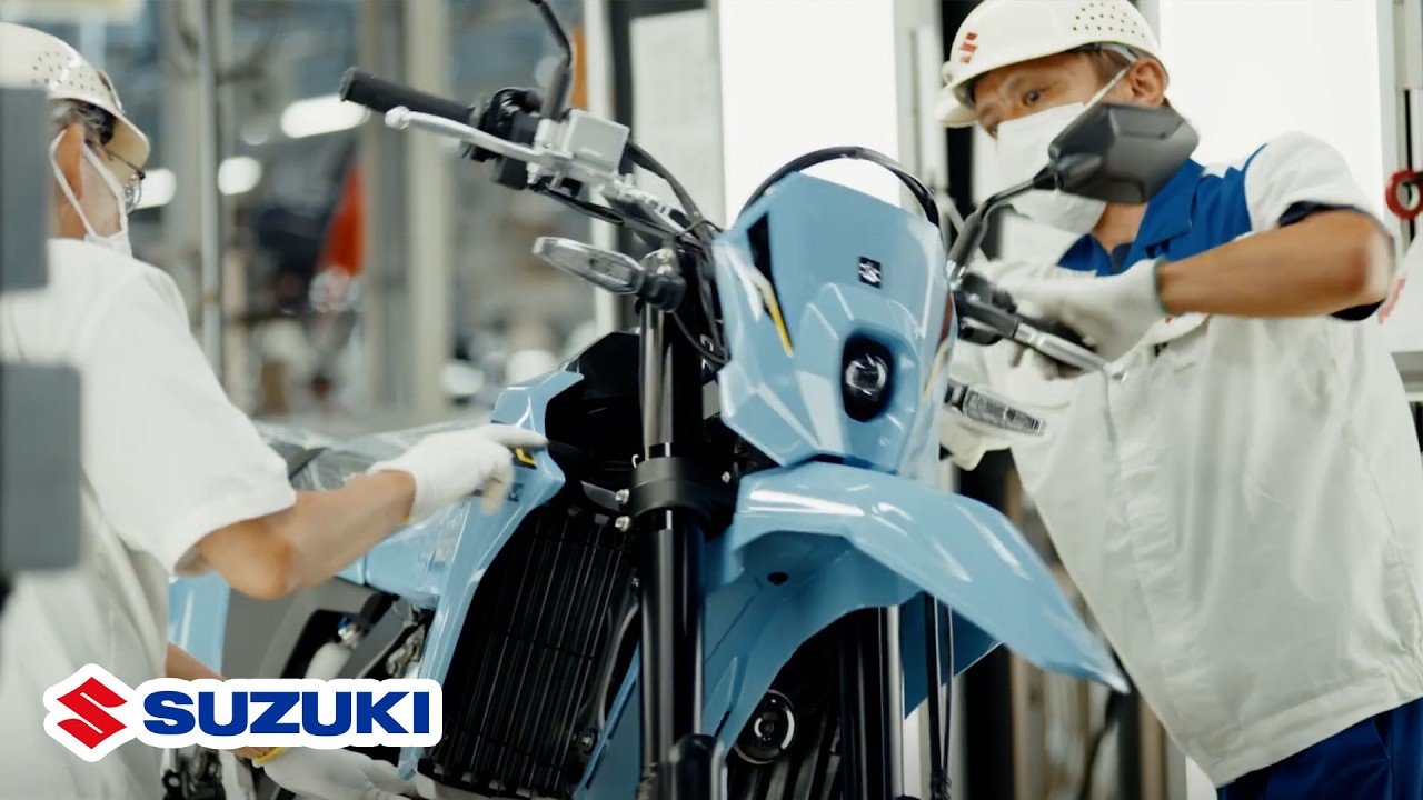 Suzuki Production of Motorcycles  -   from development to the fiinish