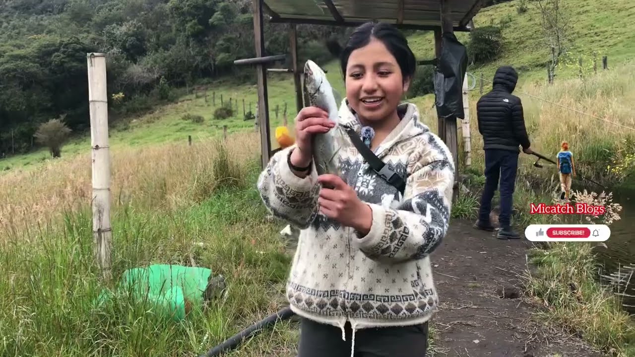 De pesca 🎣 en los páramos de mi lindo Ecuador 
