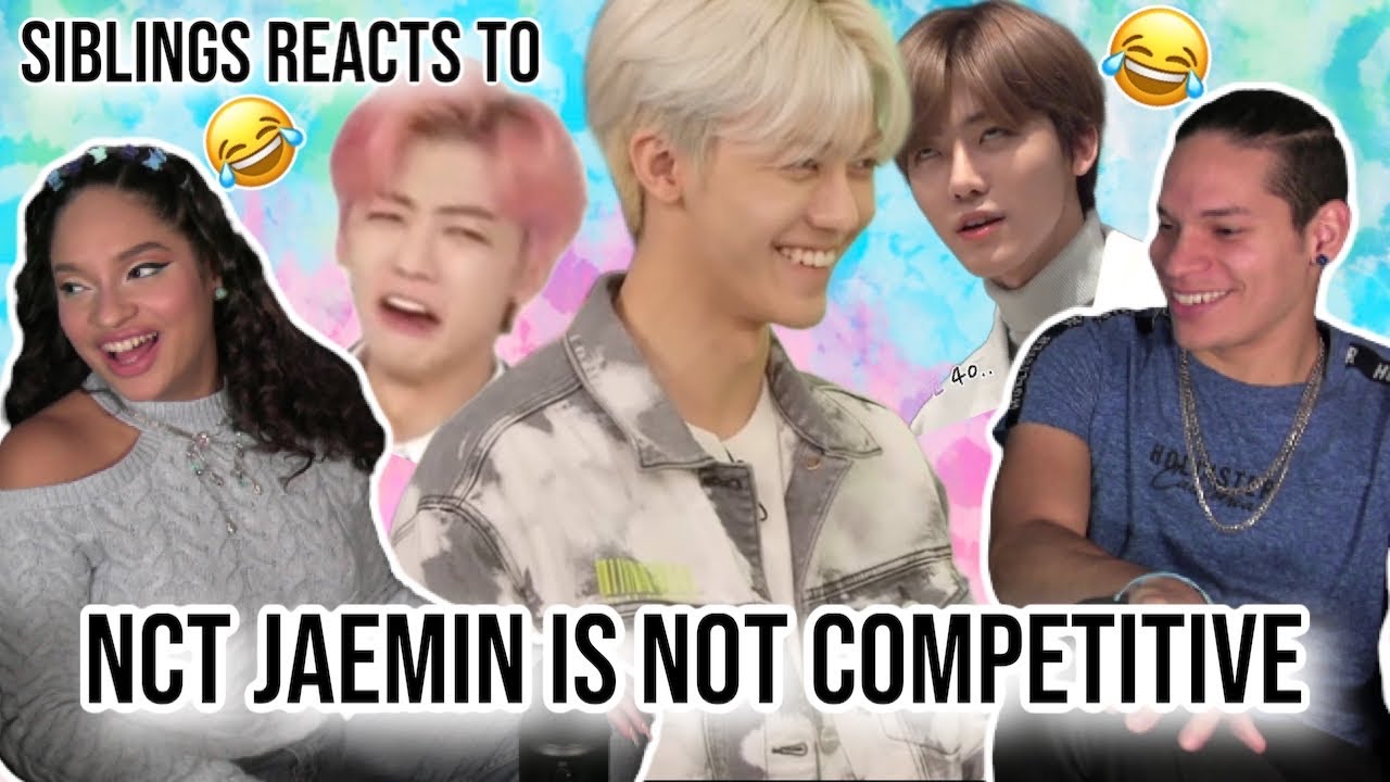 Siblings react to 'JAEMIN is the least competitive idol ever' 😭😂