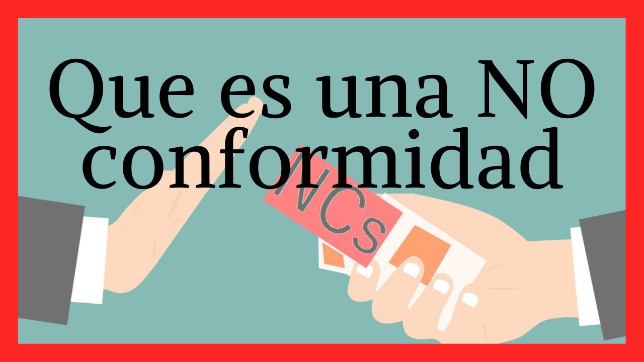 ❌ QUE ES UNA NO CONFORMIDAD ❗❗ / No conformidades en ISO 9001:2015 /  / inocuidad alimentaria