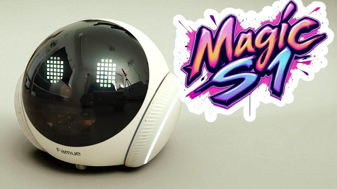 🛡️ Robot Caméra de Sécurité Magic S1 – Votre Gardien Intelligent à Domicile