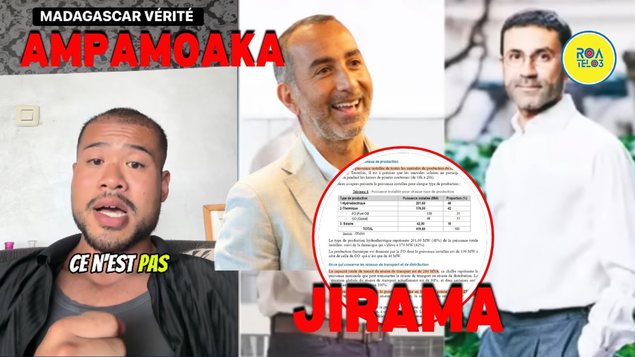AMPAMOAKA NATAON'I DYLAN SIVA! FACTURE JIRAMA MIAFINA