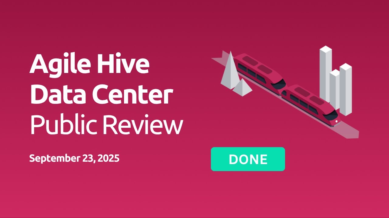 September 23, 2025 Agile Hive Data Center Review