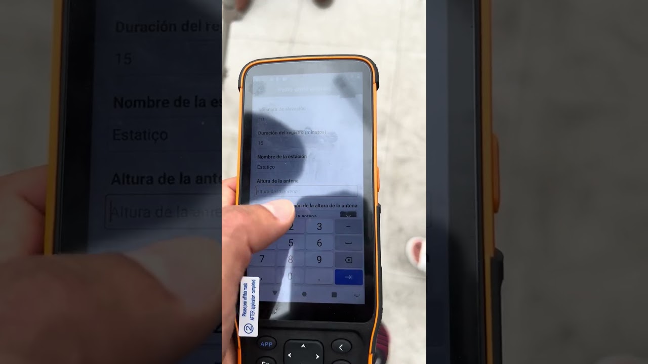 GPS Diferencial - Modo Estático.