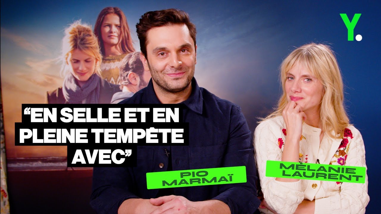Pio Marmaï et Mélanie Laurent : 
