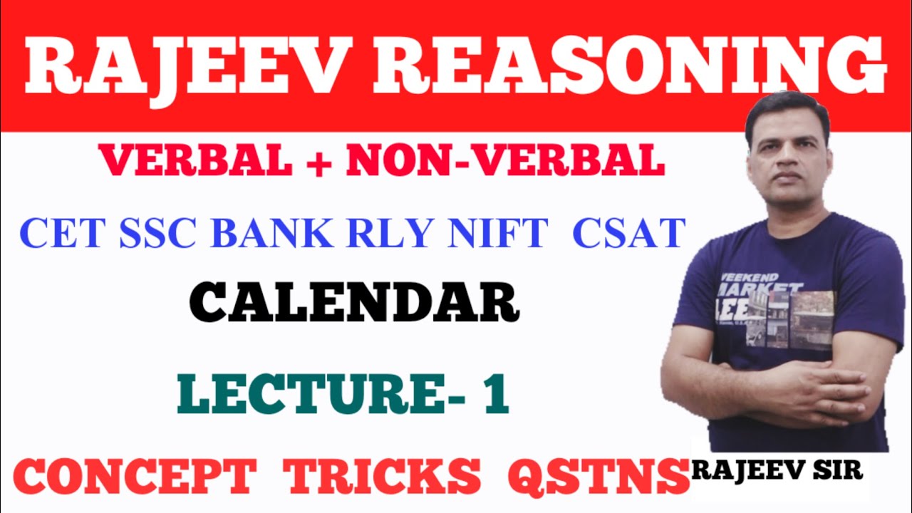 Calendar Lec - 1 | by RAJEEV SIR