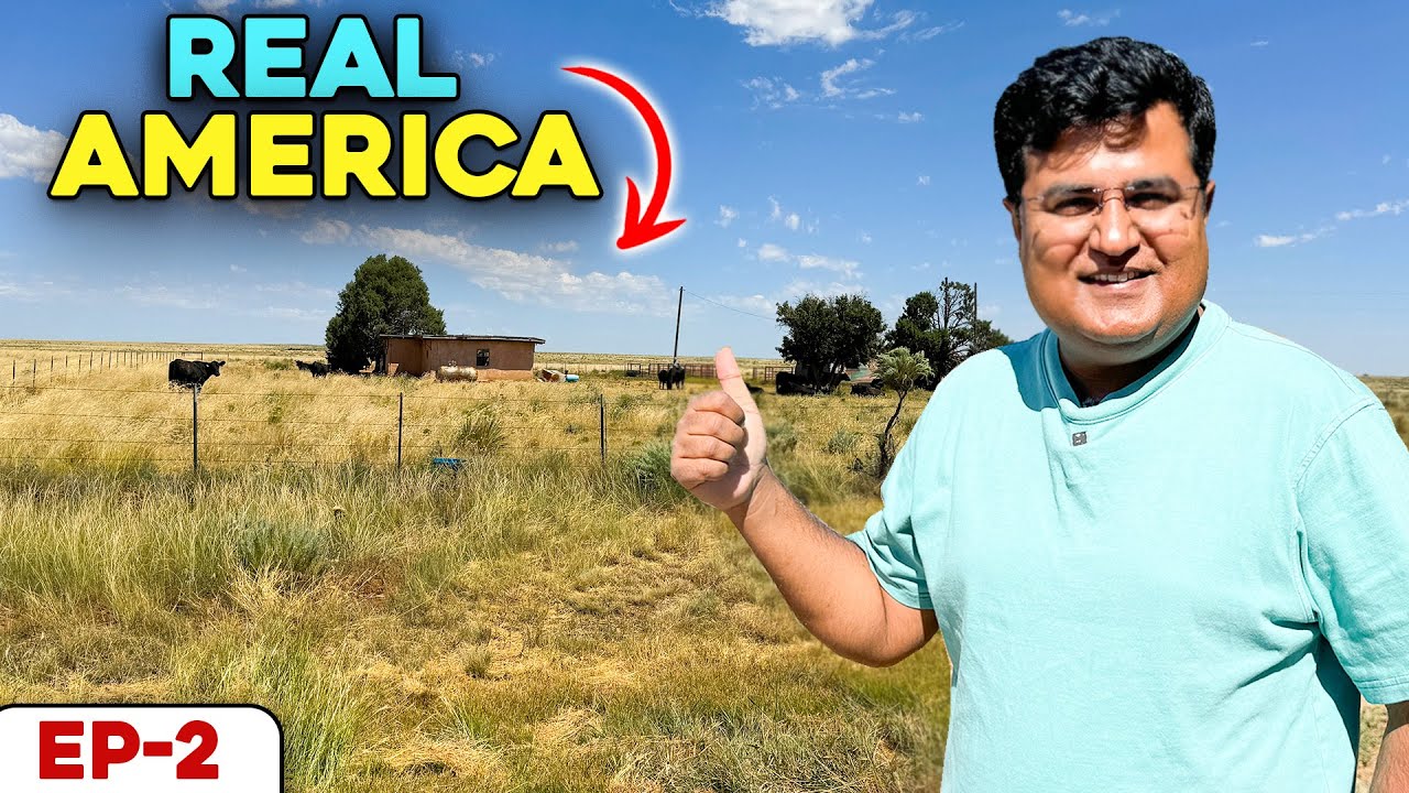 Driving through the REAL AMERICA 🇺🇸 Asal America ye hai 😳
