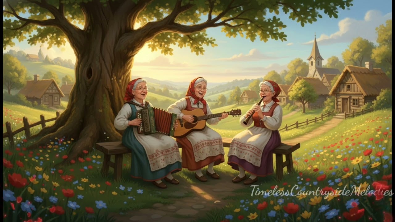 Relaxing & Joyful European Folk Music for Elderly Hearts