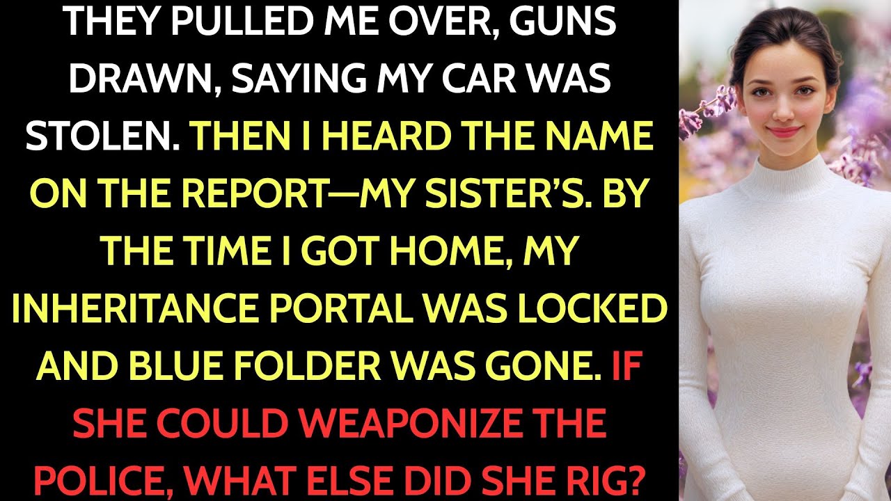 Police Pulled Me Over with Guns Drawn—My Sister Reported My Car Stolen to Steal My Inheritance...
