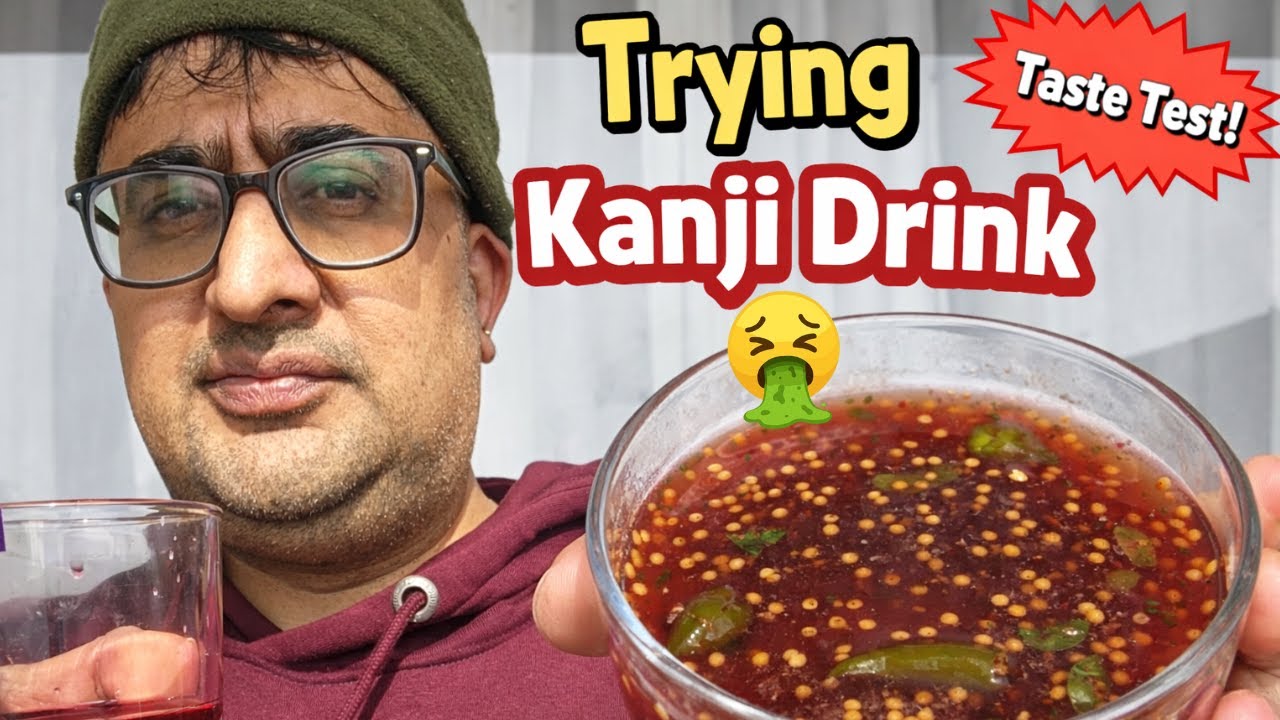 Trying Kanji Drink #videovlog #30dayschallenge