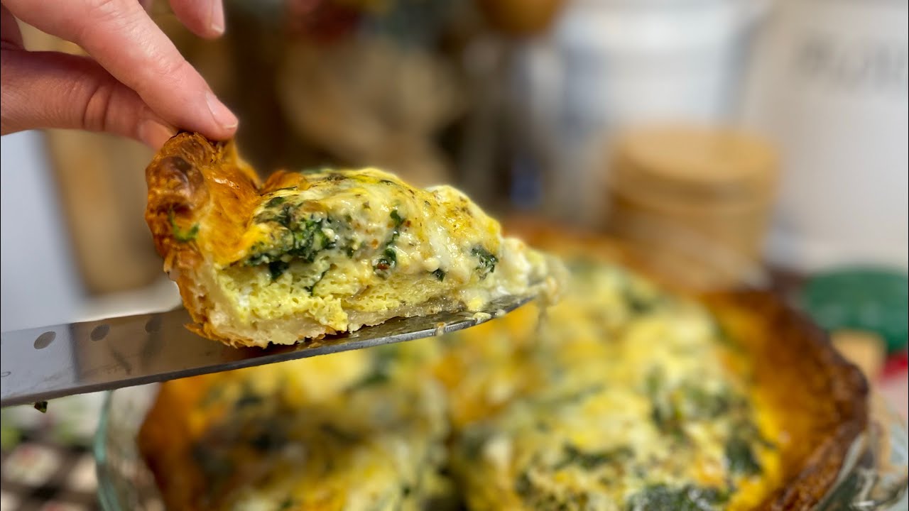 Киш из слоёного теста — The Lazy Girls Kitchen