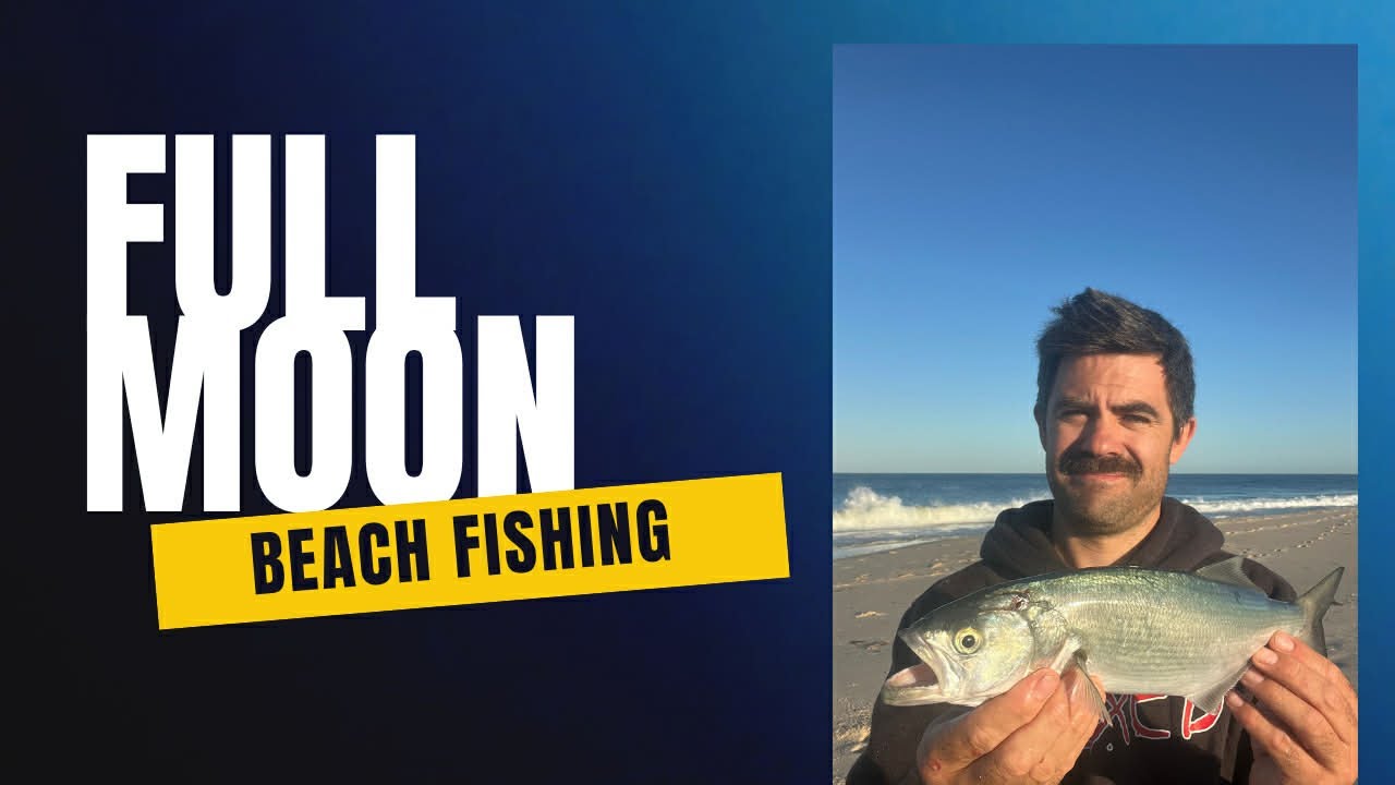 Full moon-Perth beach fishing