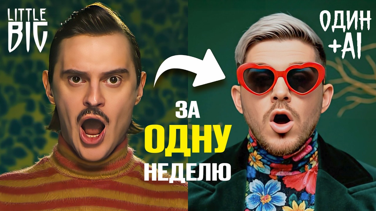 Как Я с ИИ Снял Музыкальный Клип В Стиле Little Big! Сколько стоило?