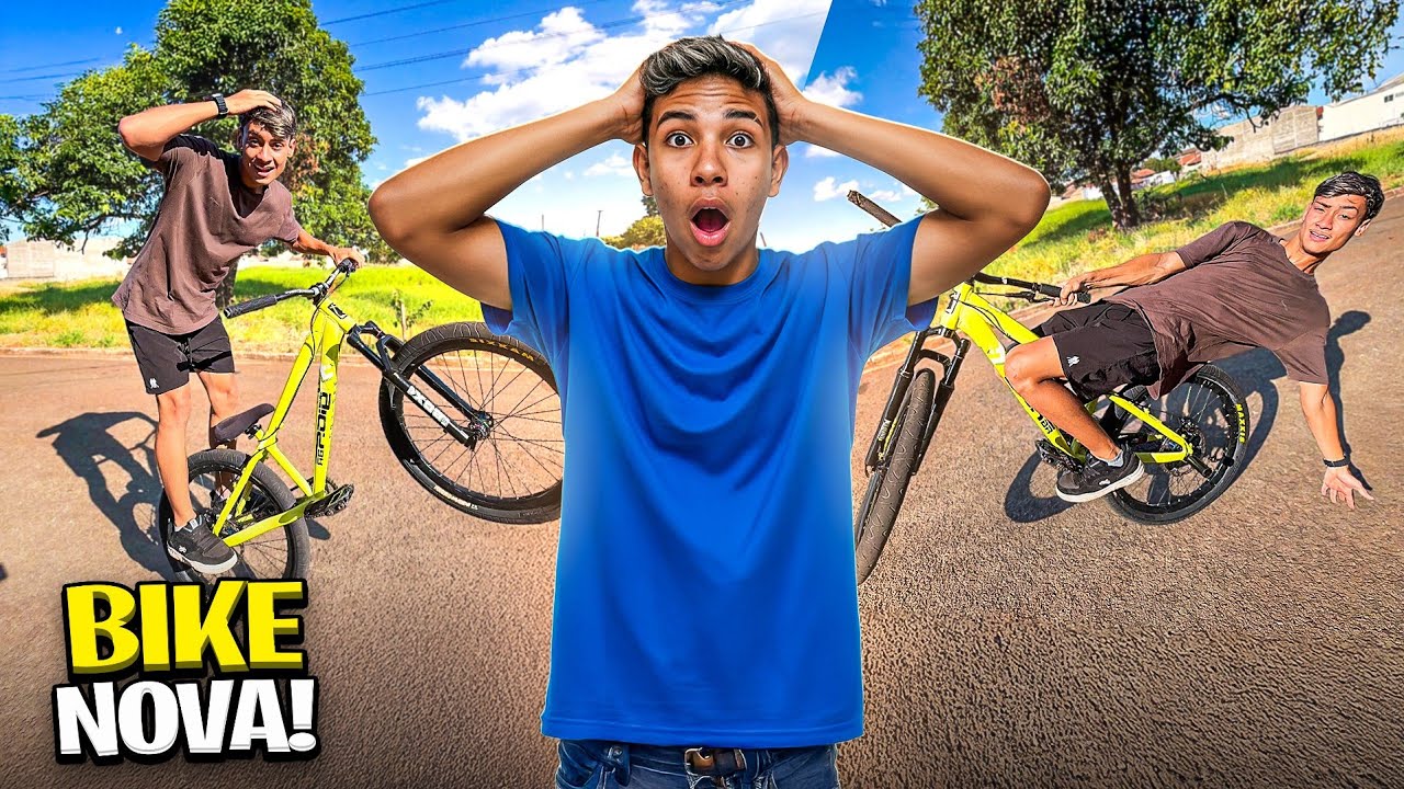 Assim Ficou Minha Bike Nova De Grau Depois De Muito Tempo!!!