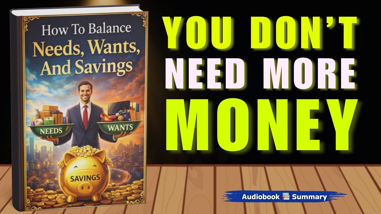 How To Balance Needs, Wants & Savings | Audiobook Summary | Money Management Made Simple