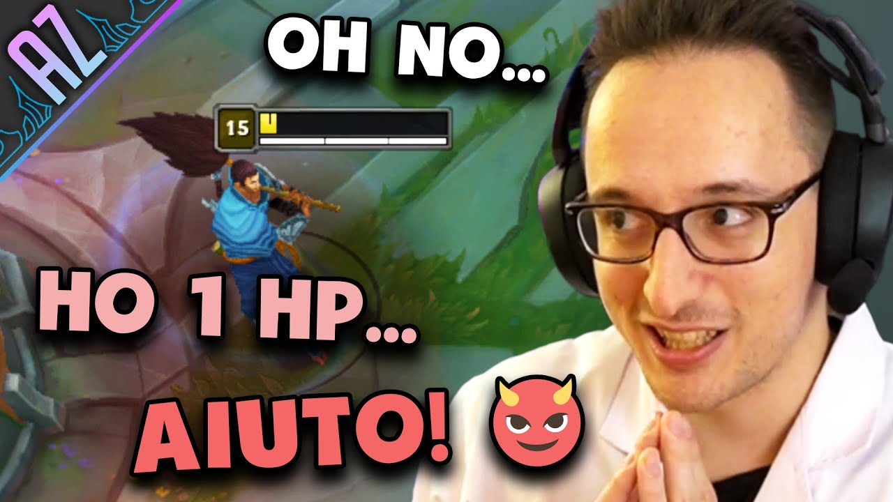 YASUO E LA TATTICA DELL'1 HP - AZ PENTAKILL CHALLENGE