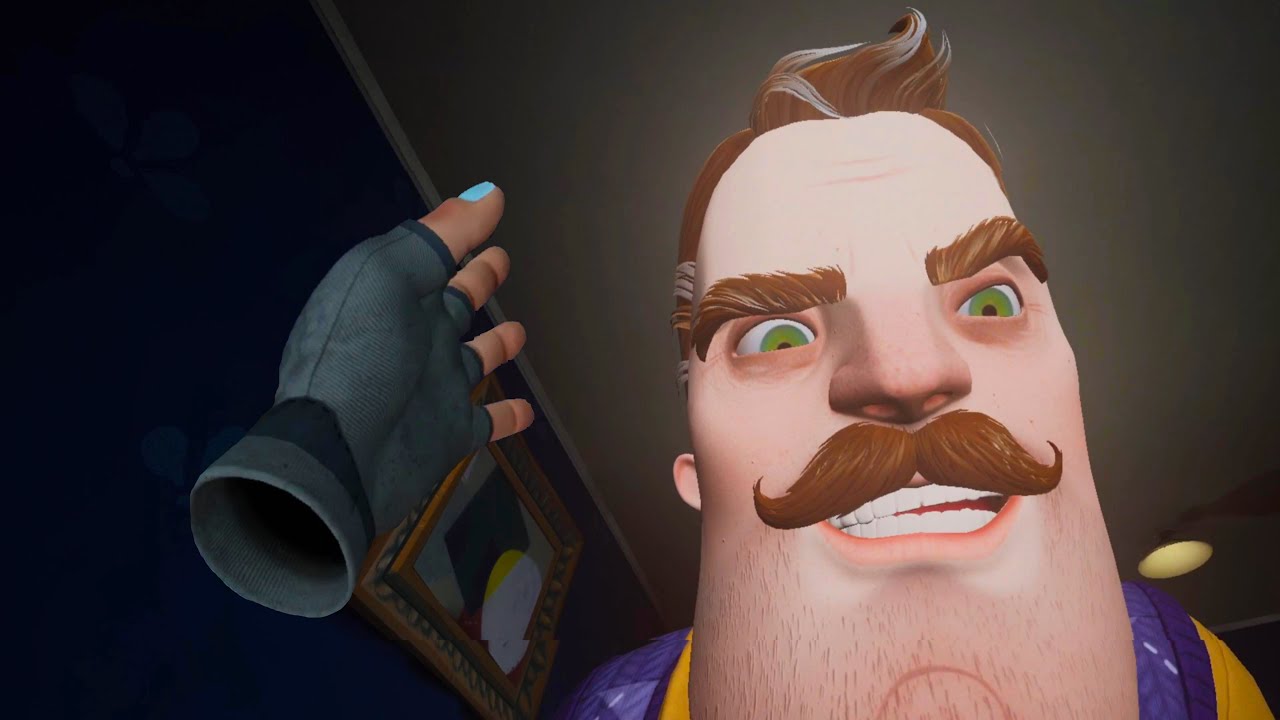 Hello Neighbor VR Best Funny Moments & Jump Scares 3