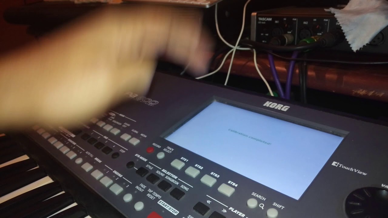 korg pa600 ; reset factory  فورمات الاورغ لحالته الاولى