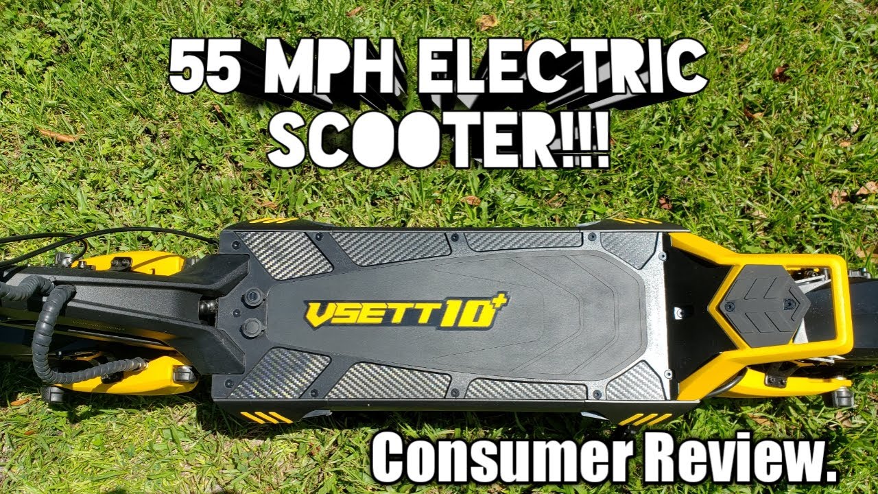 Vsett 10+ Nutt Hydraulic Brakes. What is the Best Electric Scooter ? Performance Electric Scooter.