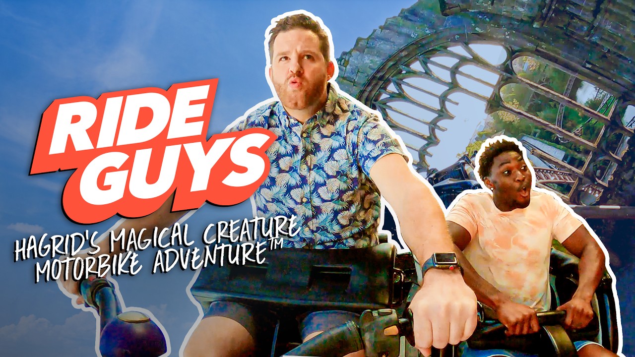 World's Most Roller Coaster Launches! Hagrid's Magical Creatures Motorbike Adventure | Ride Guys