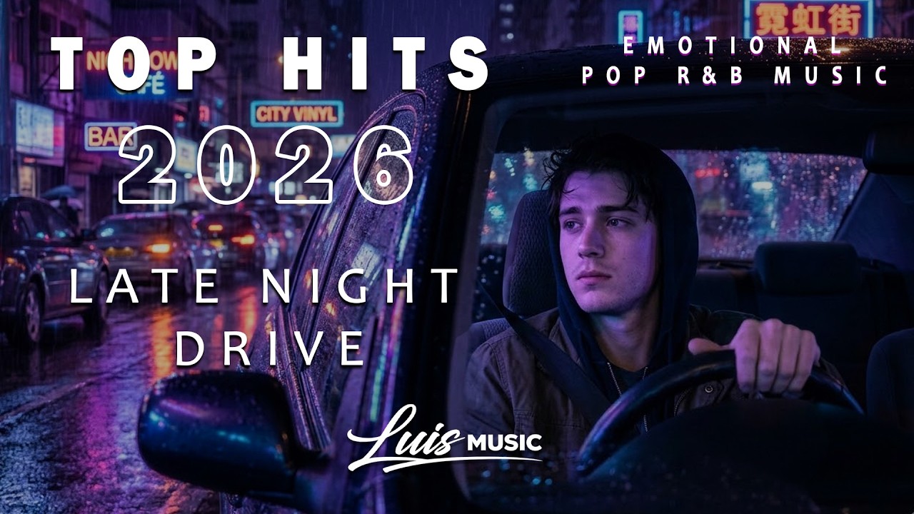 Spotify Pop Hits 2026 | Late Night Drive 🌃 Emotional Pop R&B Playlist | Best Hits Playlist 2026