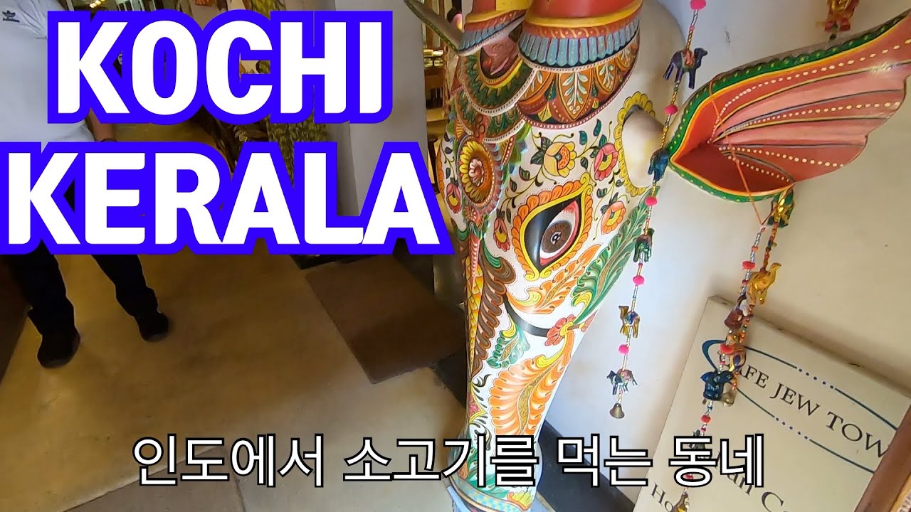 남인도 케랄라주 코치/코친 여행긴지 쇼핑긴지. 소고기를 먹는 인도인들, 낯설다 Kochi, Kerala