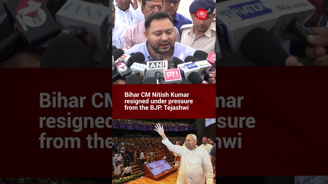 BJP cheated both CM Nitish Kumar and Bihar people: RJD leader Tejashwi Yadav on his resignation