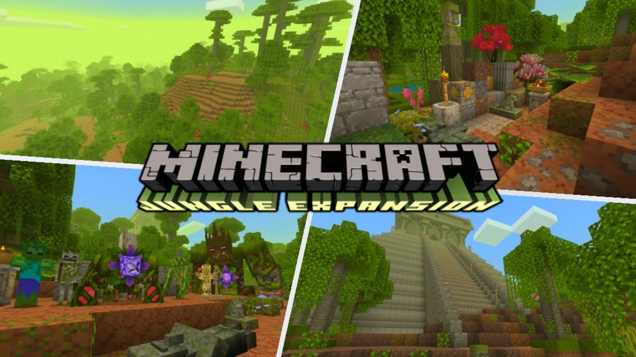 JUNGLE EXPANSION | O ADDON QUE REMODELA TOTALMENTE A SELVA DO MINECRAFT