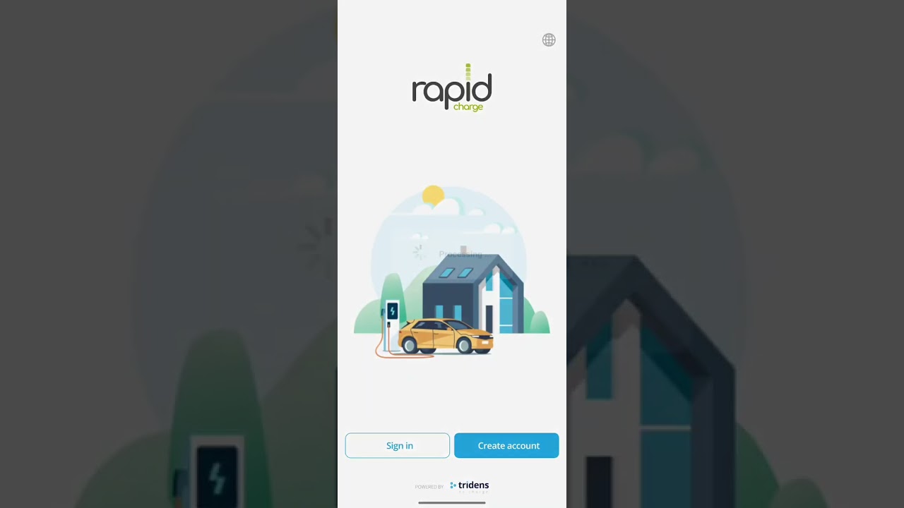 Registration Tutorial Rapid Charge App