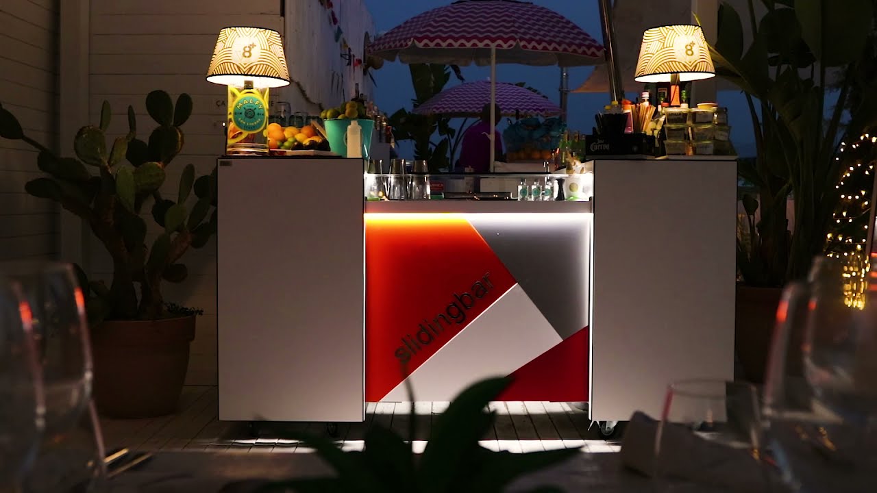Sliding Bar | Il banco bar ad apertura scorrevole che metti dove vuoi tu.