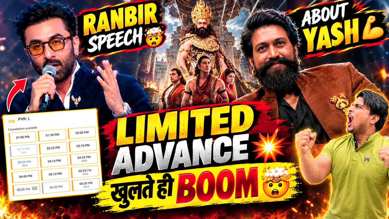 Ramayana Shocking INDiA Advance Booking Open | Ramayana Telugu Pre Release Event Highlights #Yash