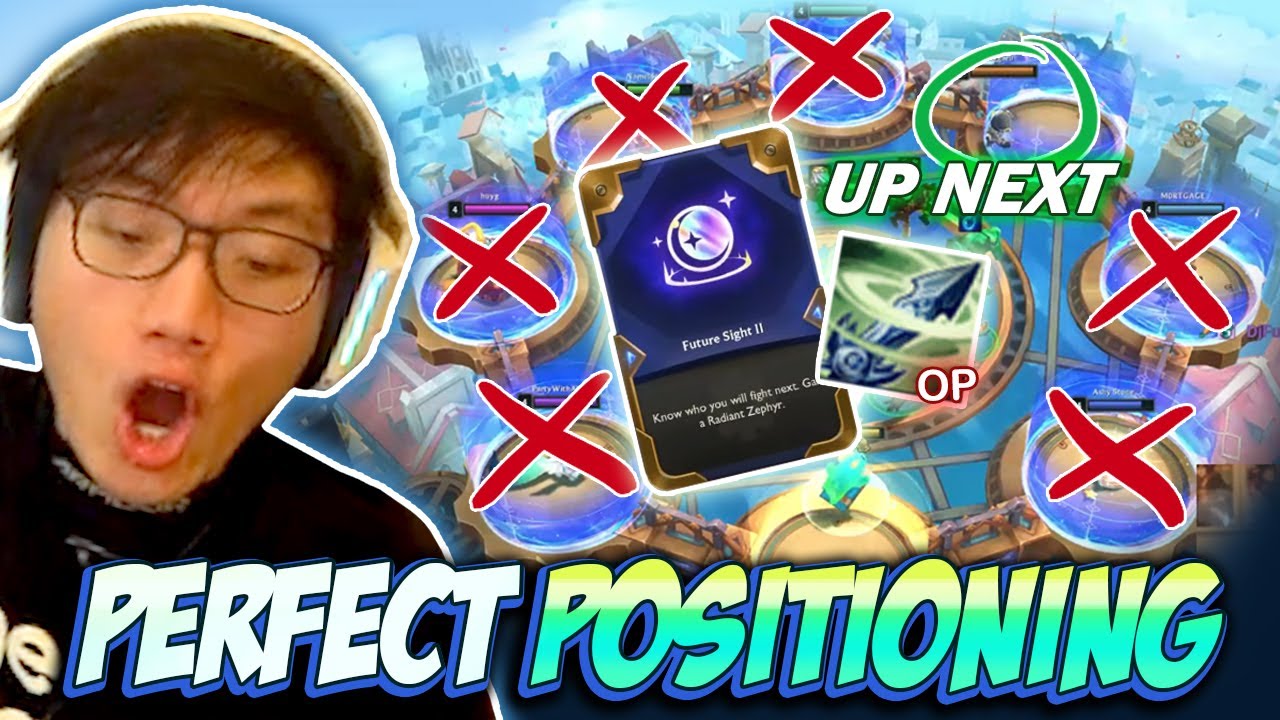 This hextech augment let's me see and change the future