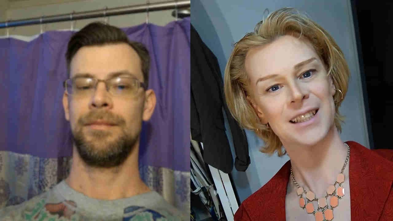 One year HRT Male to Female Transition Timeline slideshow (including boy pictures)