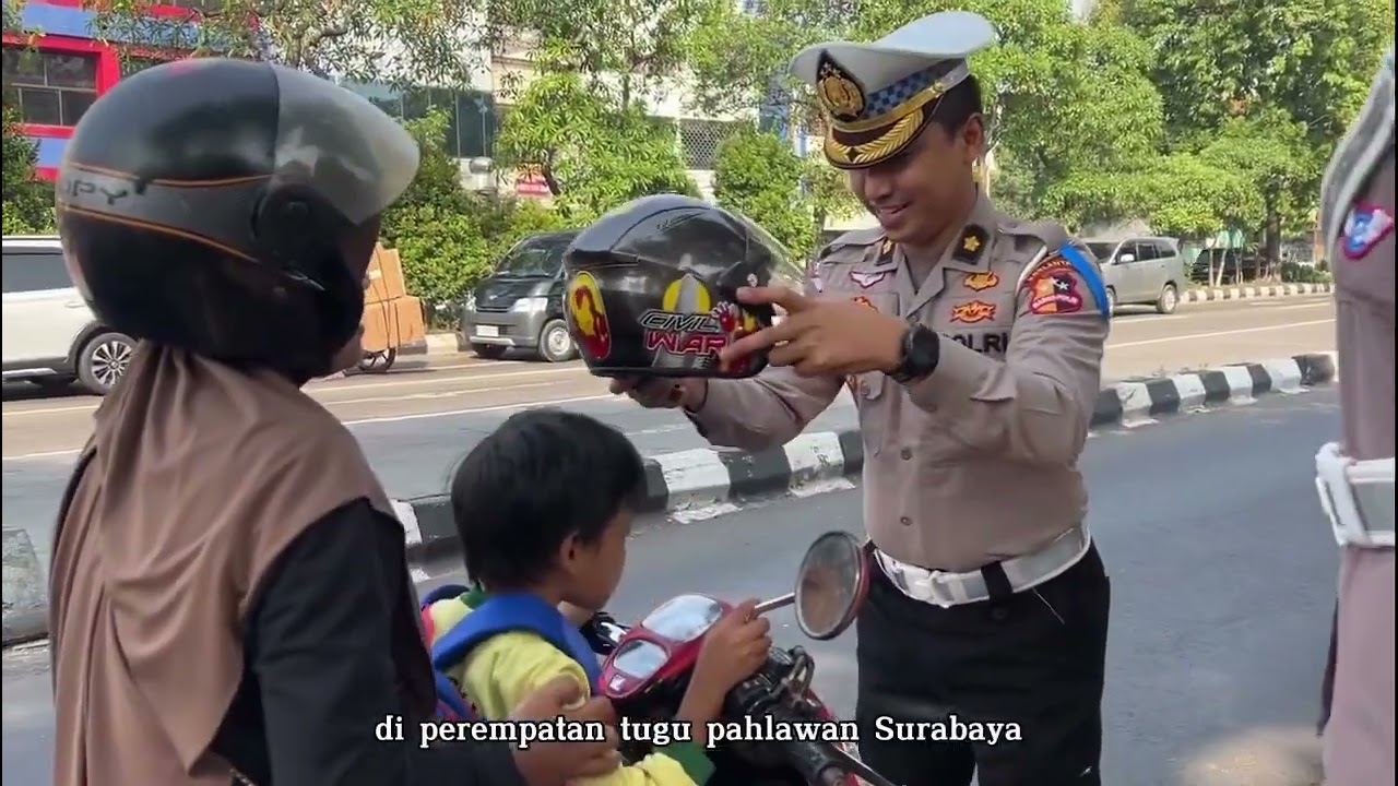 Kunjungan Tim Korlantas Polri dlm rangka Ops Patuh Semeru 2025 di wil Surabaya #polantassurabaya