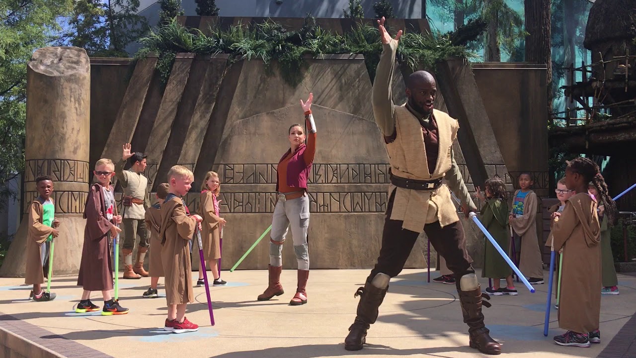 Star Wars JEDI Training Academy at Walt Disney World Hollywood Studios 2018 - Part 1