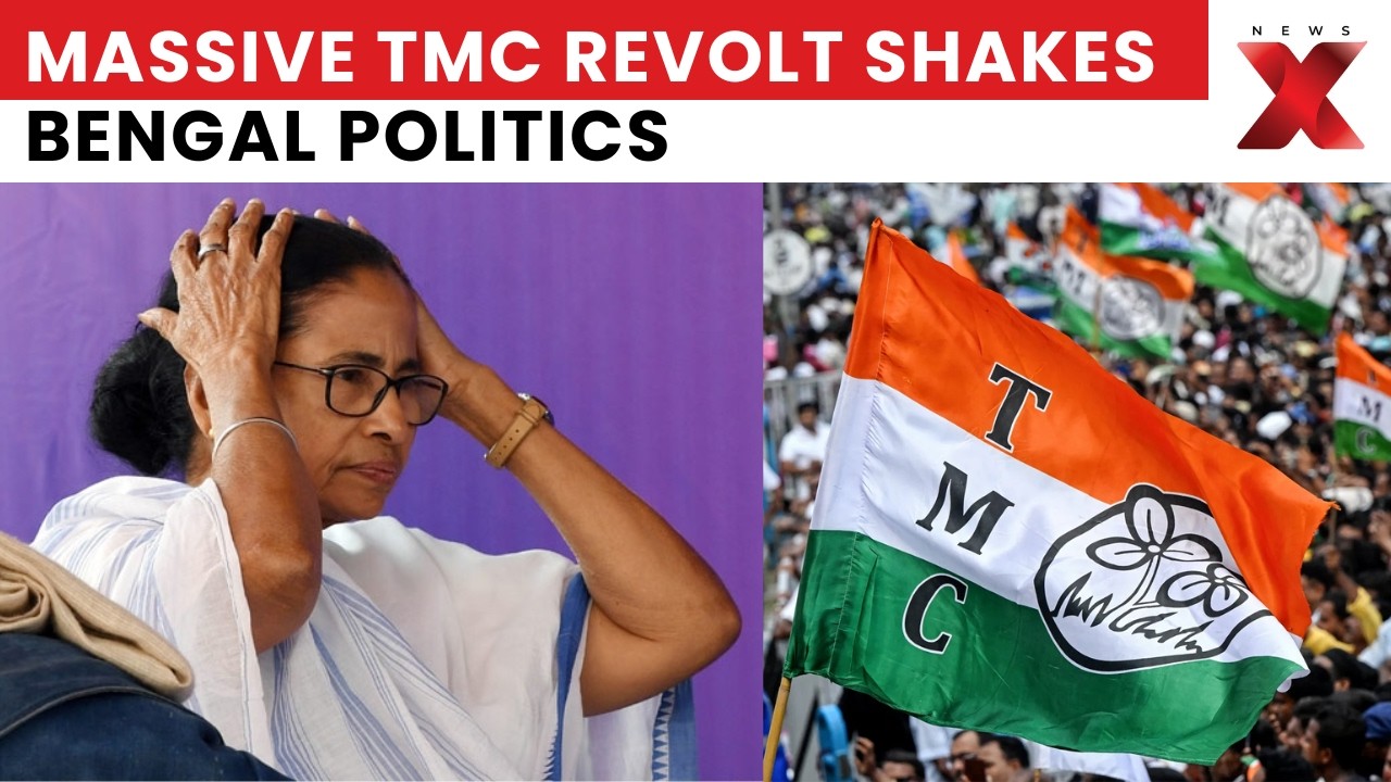 Massive TMC Split Threatens Mamata Banerjee&rsquo;s Political Future In West Bengal | NewsX