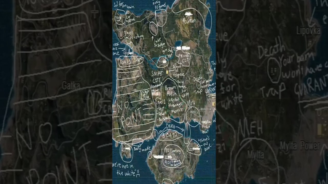 Full guide of erangle map 😊 #bgmi #pubgmobile #fyp #bgmiguide #short