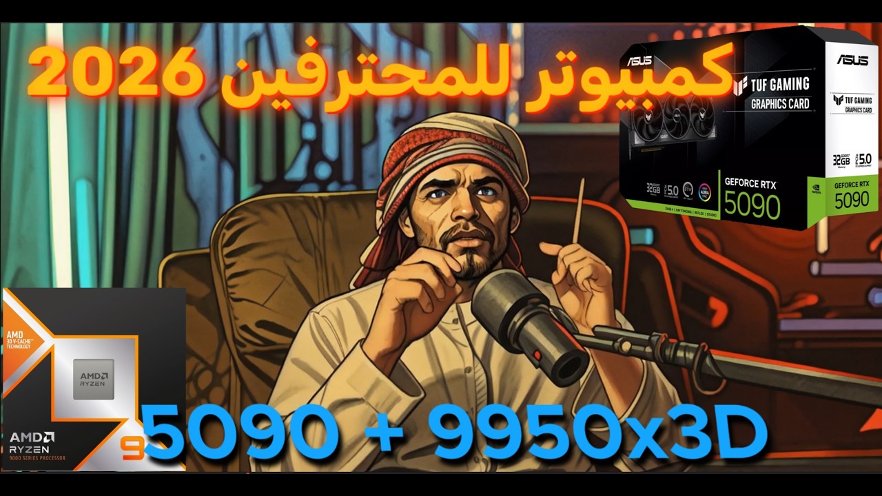 كمبيوتر محترفين صناع محتوى و اللاعبين 2026