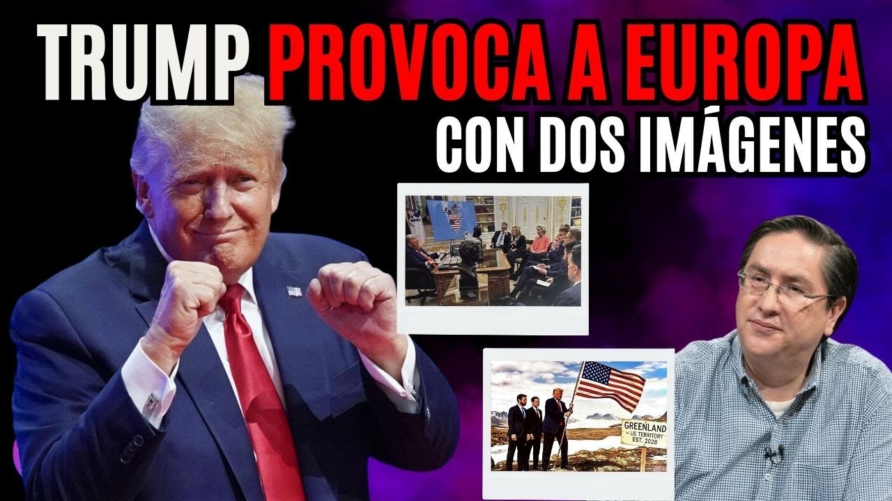 TRUMP lanza ADVERTENCIA con imágenes de la toma de GROELANDIA