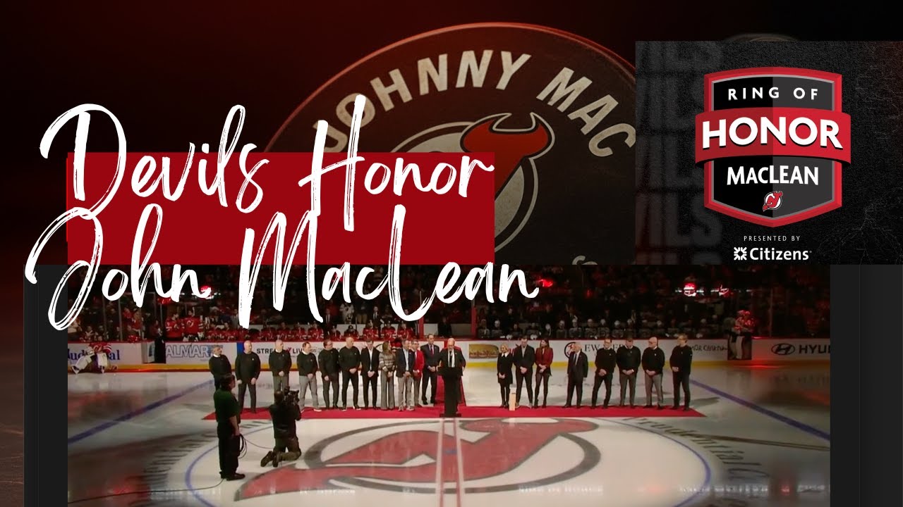 VLOG A Night to Remember  - New Jersey Devils Legend John MacLean Inducted Into Ring of Honor