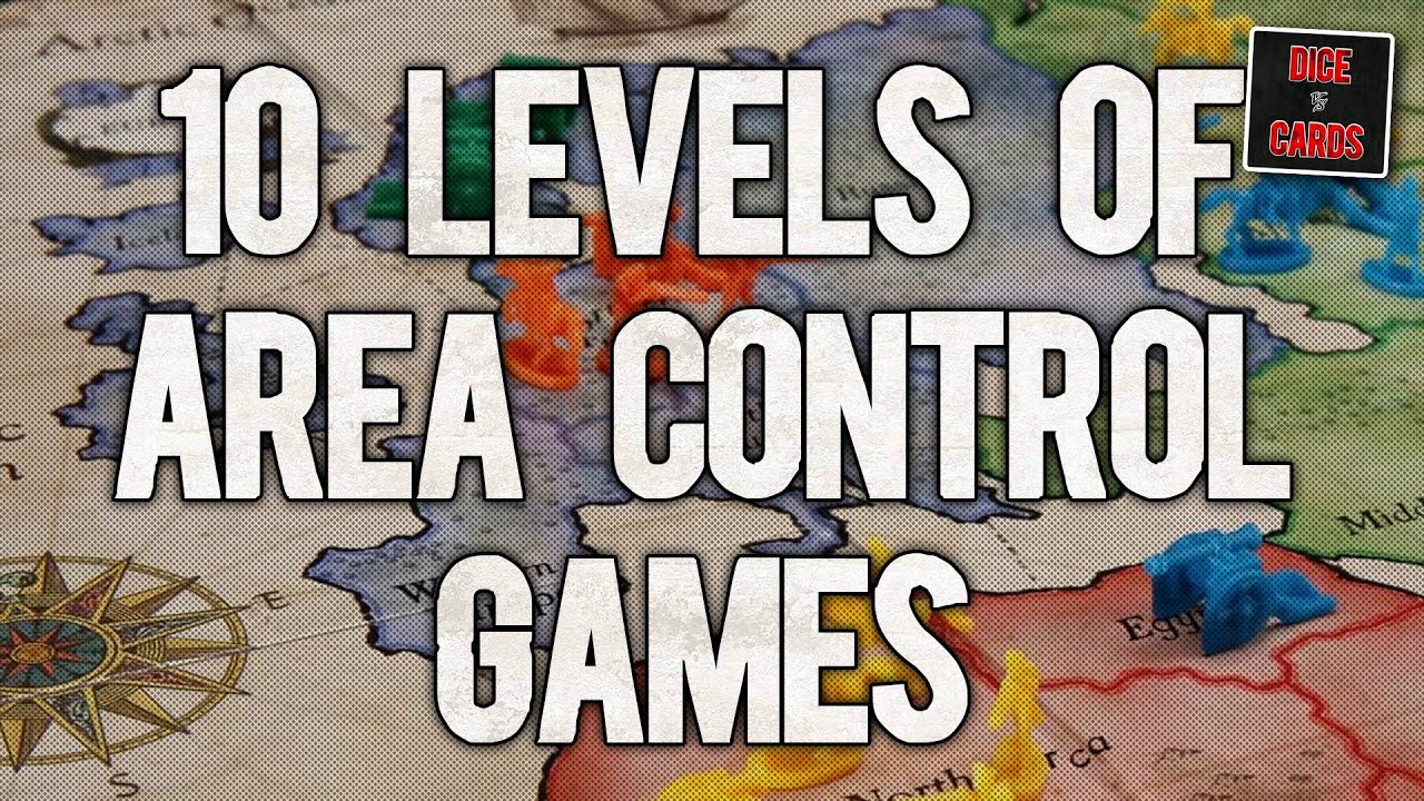 10 Complexity Levels of Area Control Games