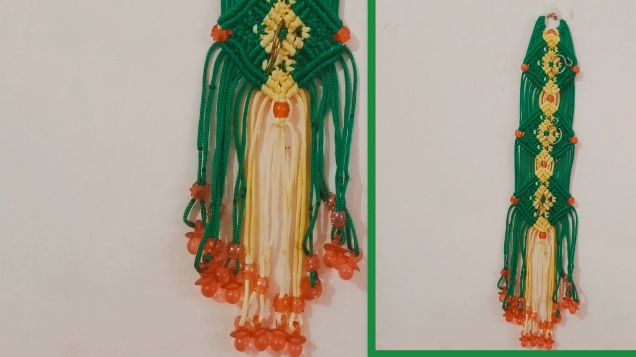 Macrame key stend....