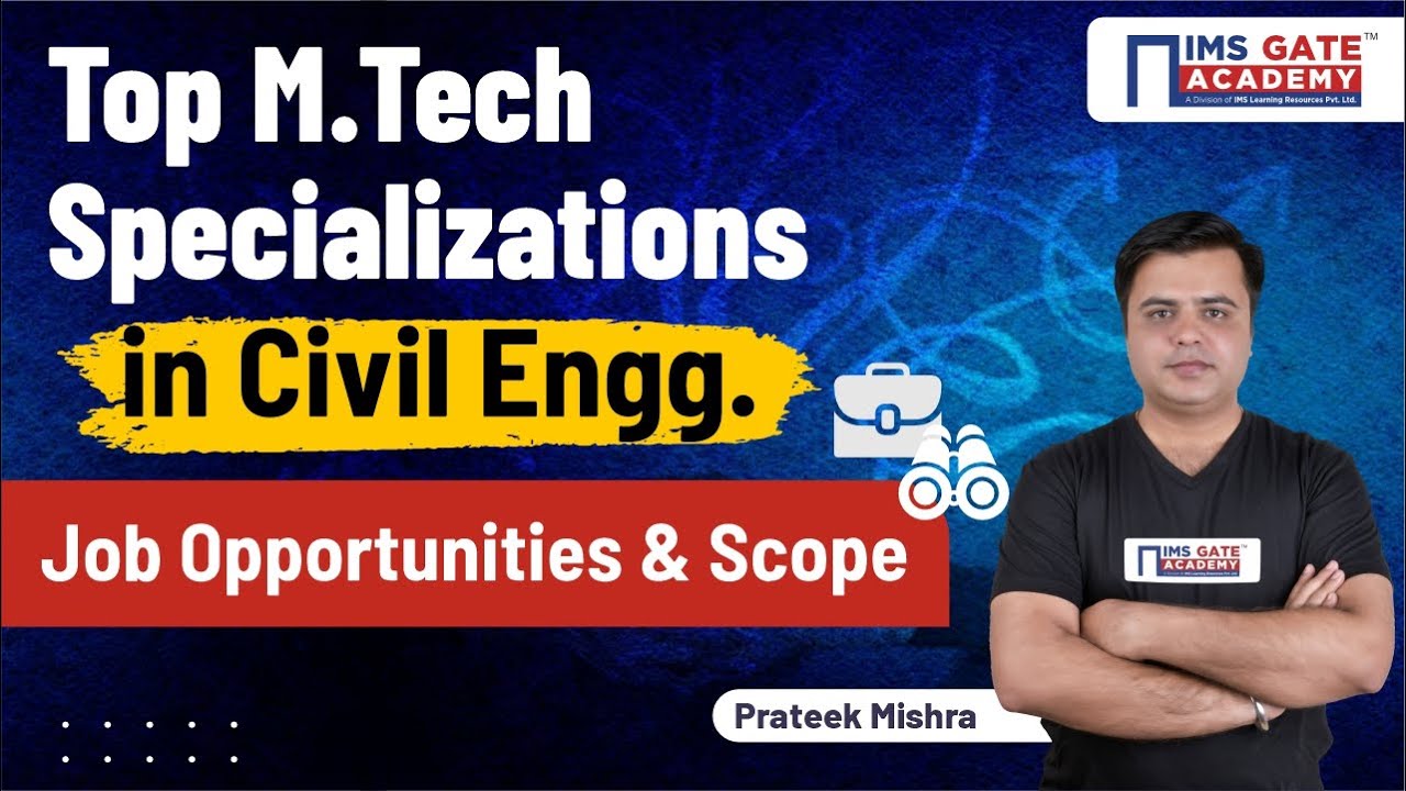 Top M.Tech Specialization in CE through GATE 2025 | Work Profile | Salary Offered | Prateek Mishra