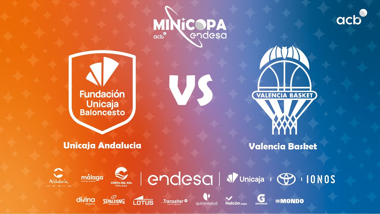 🔴 DIRECTO 3º-4º puesto: Unicaja Andalucía - Valencia Basket | Minicopa Endesa Málaga 2024